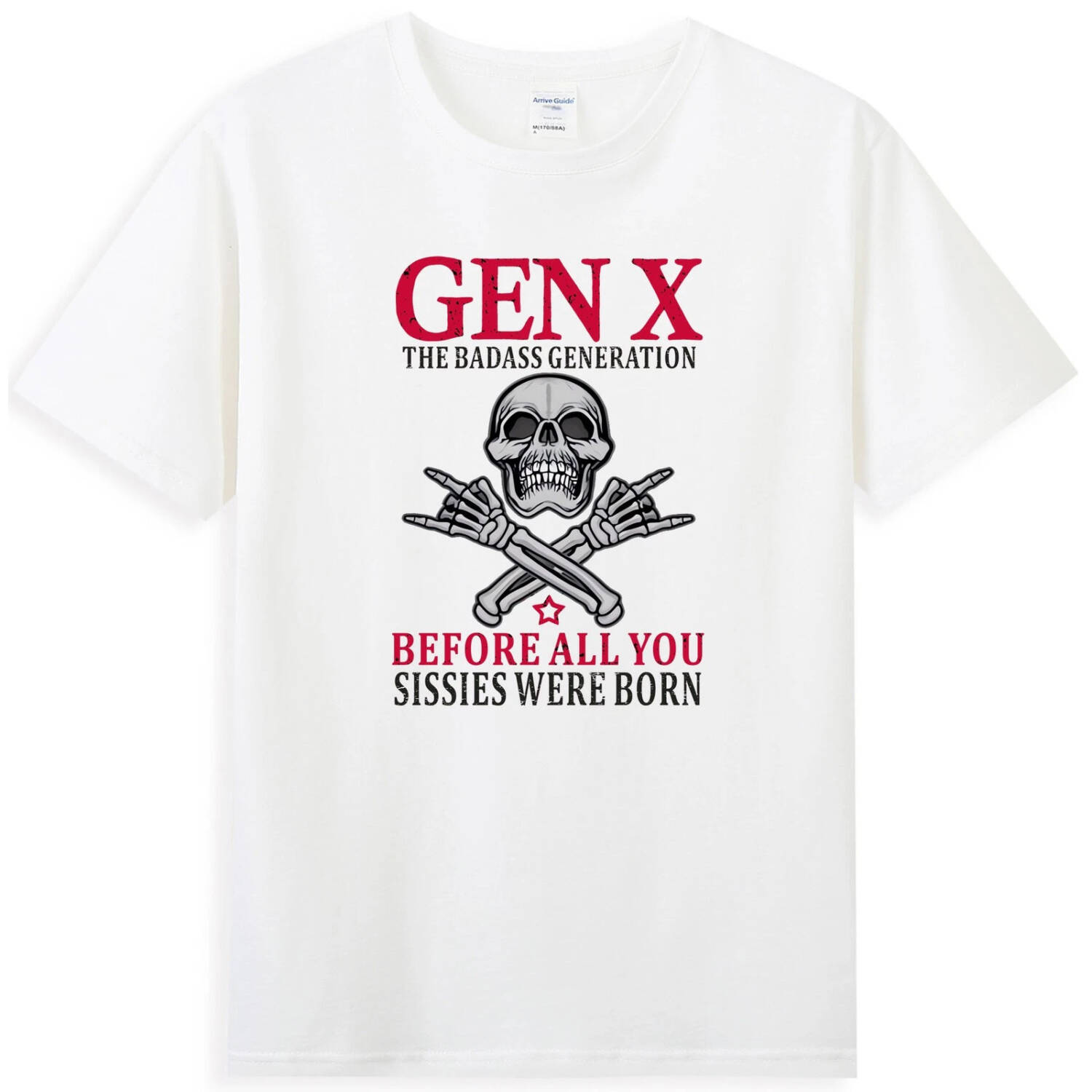 X Generation Skull Rock Men's Tee - Image 3