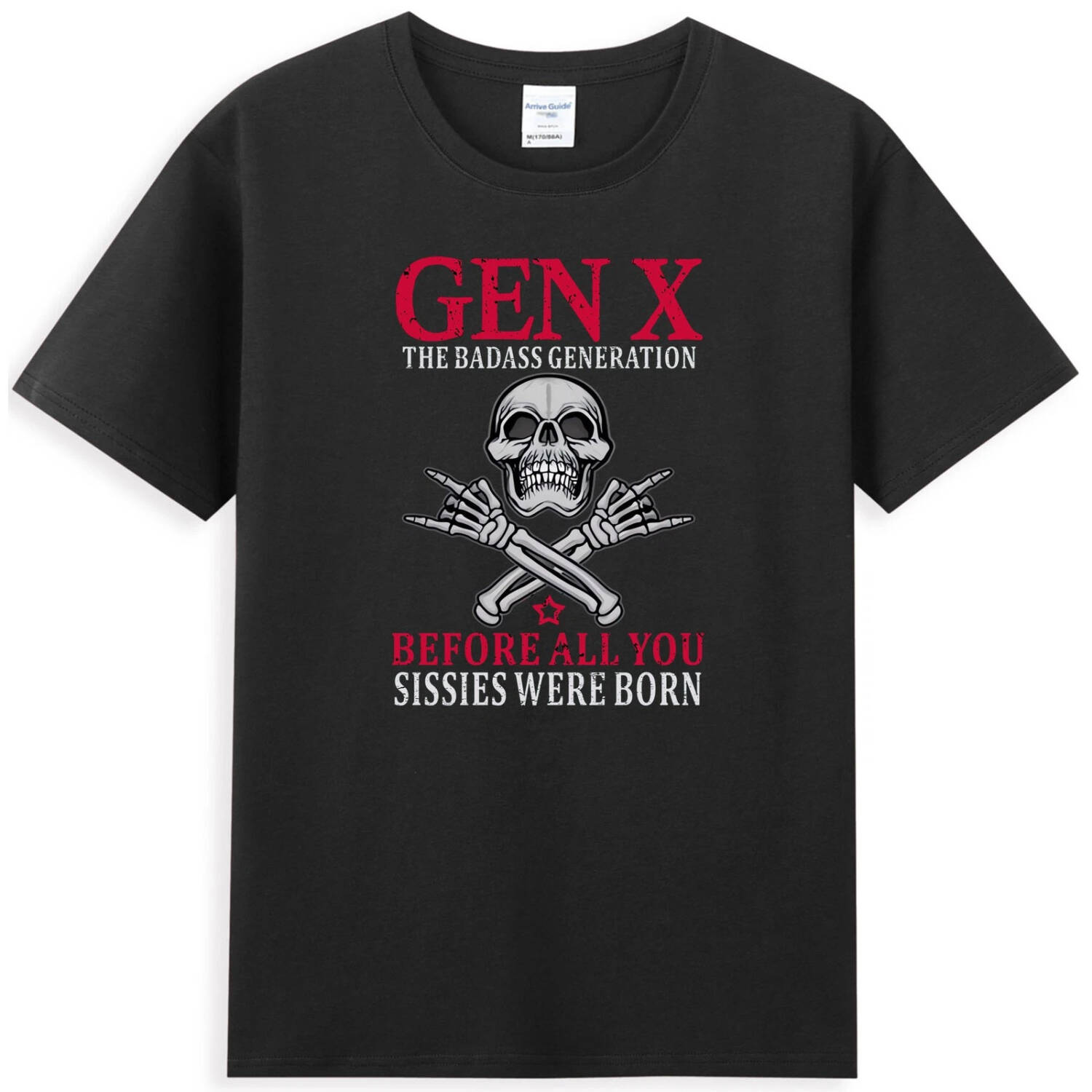 X Generation Skull Rock Men's Tee - Image 4